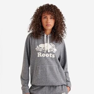 Roots Organic Original Kanga Hoodie  Salt  Pepper